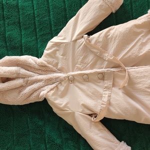 Girls size 4 reversible coat